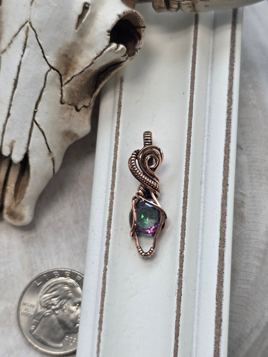Mystic Quartz in Copper