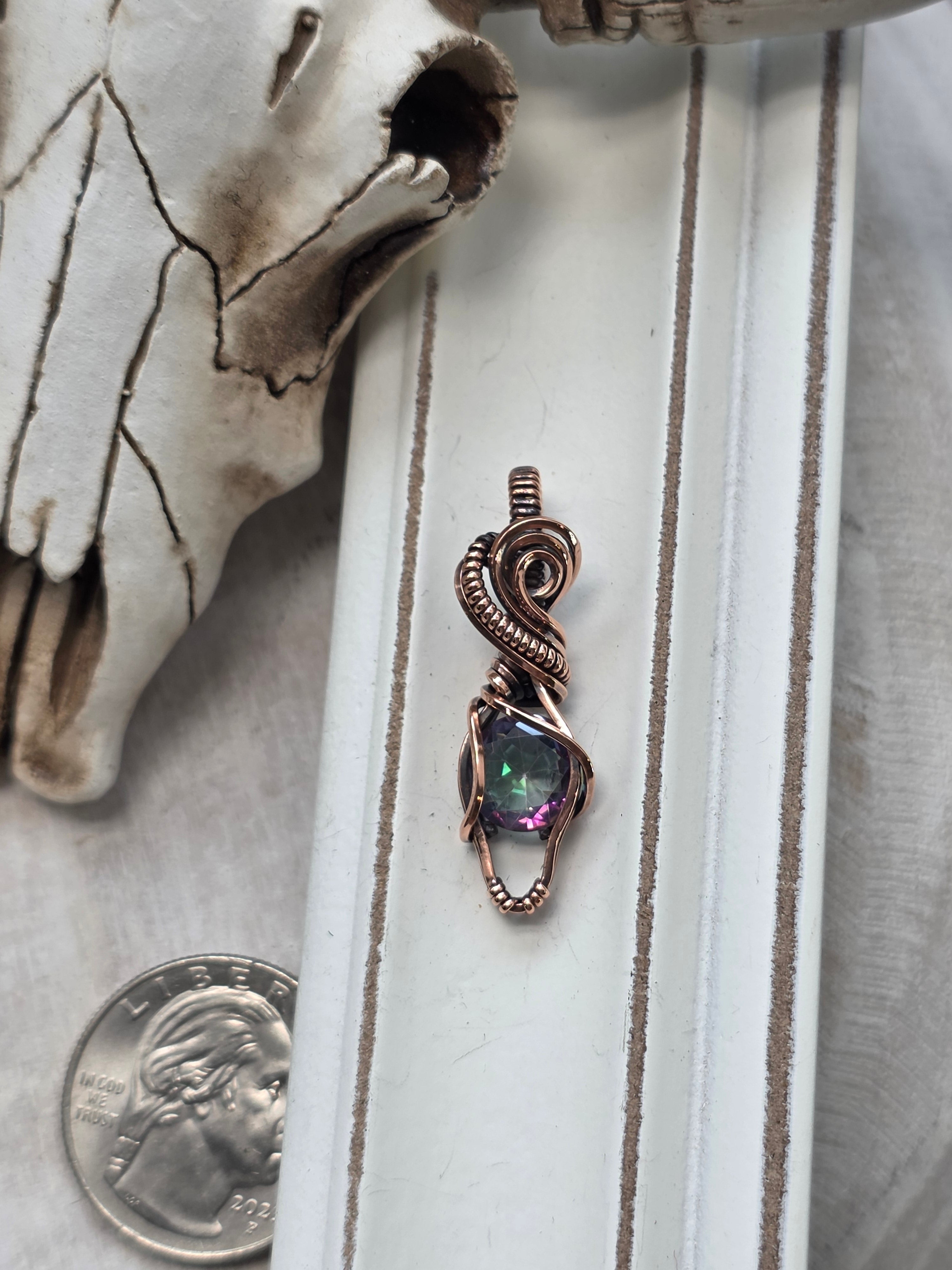 Mystic Quartz in Copper