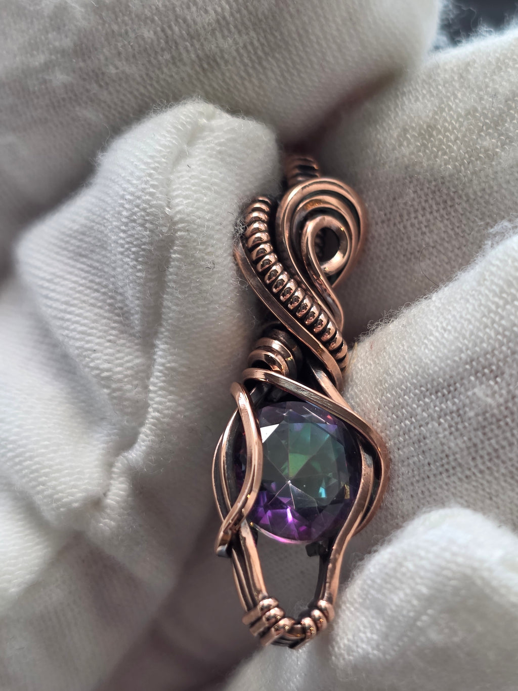 Mystic Quartz in Copper