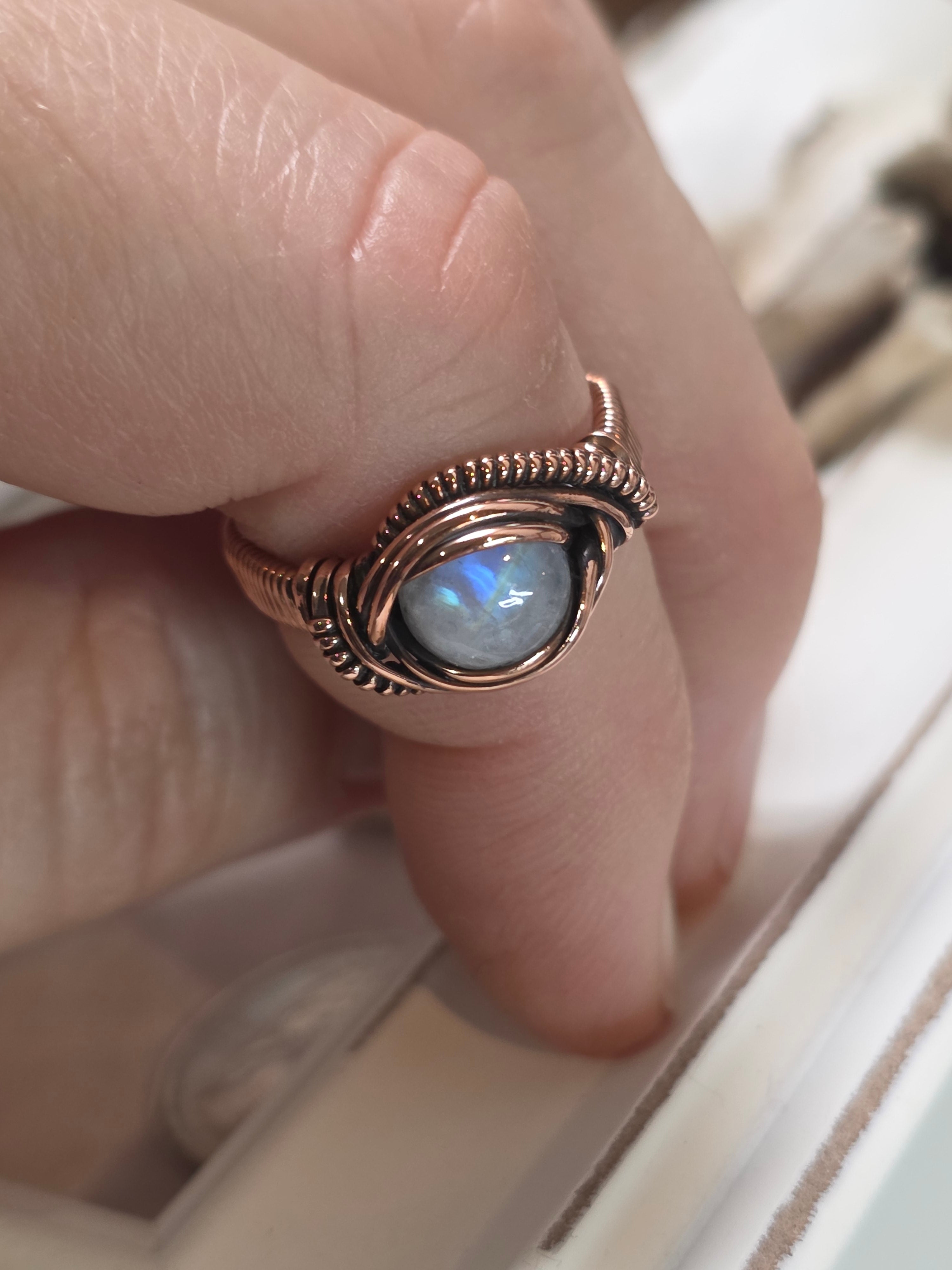 Moonstone Ring