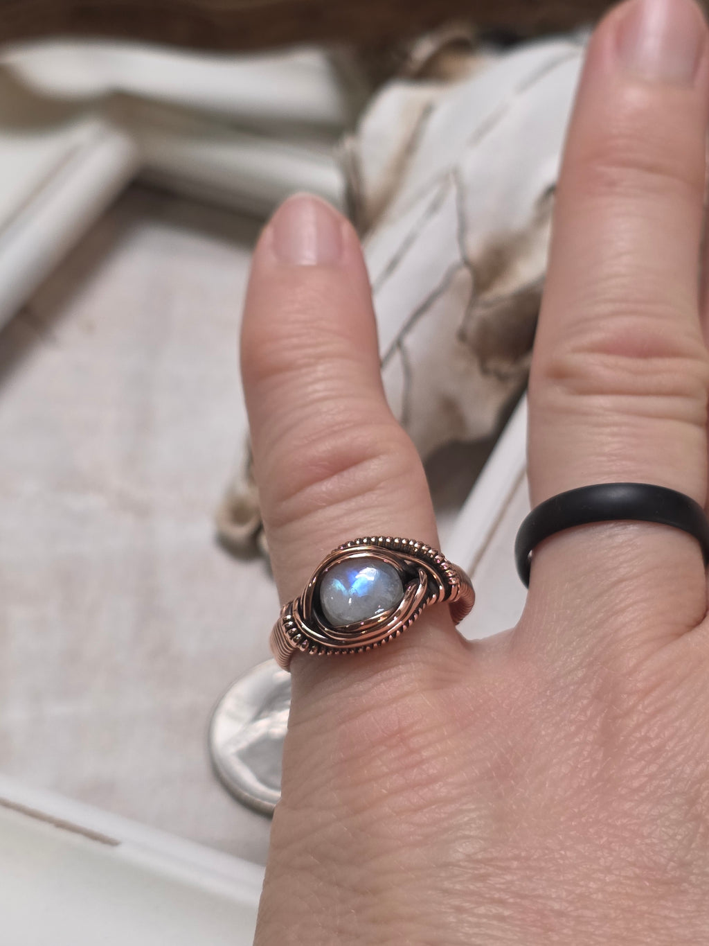 Moonstone Ring