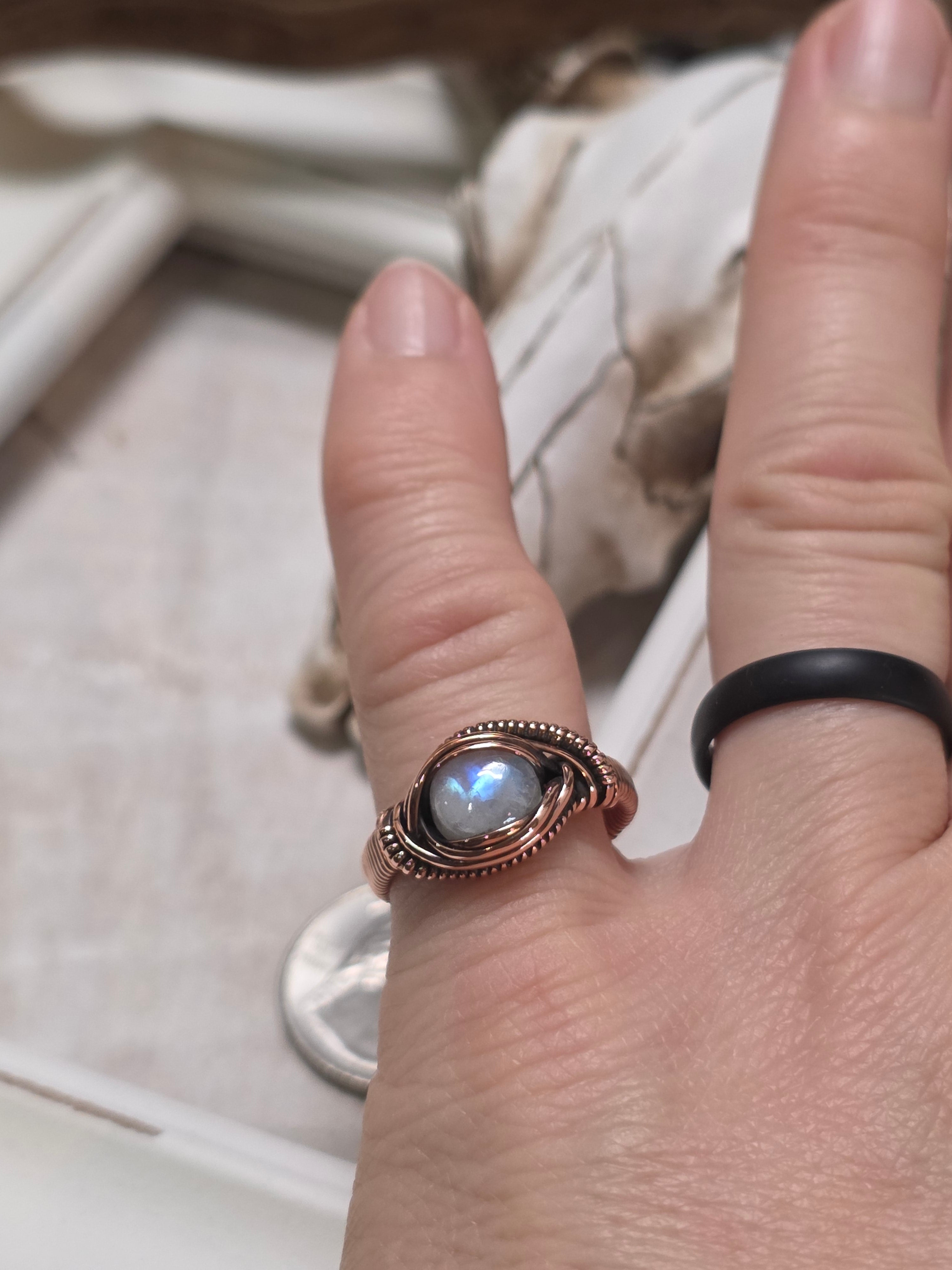 Moonstone Ring