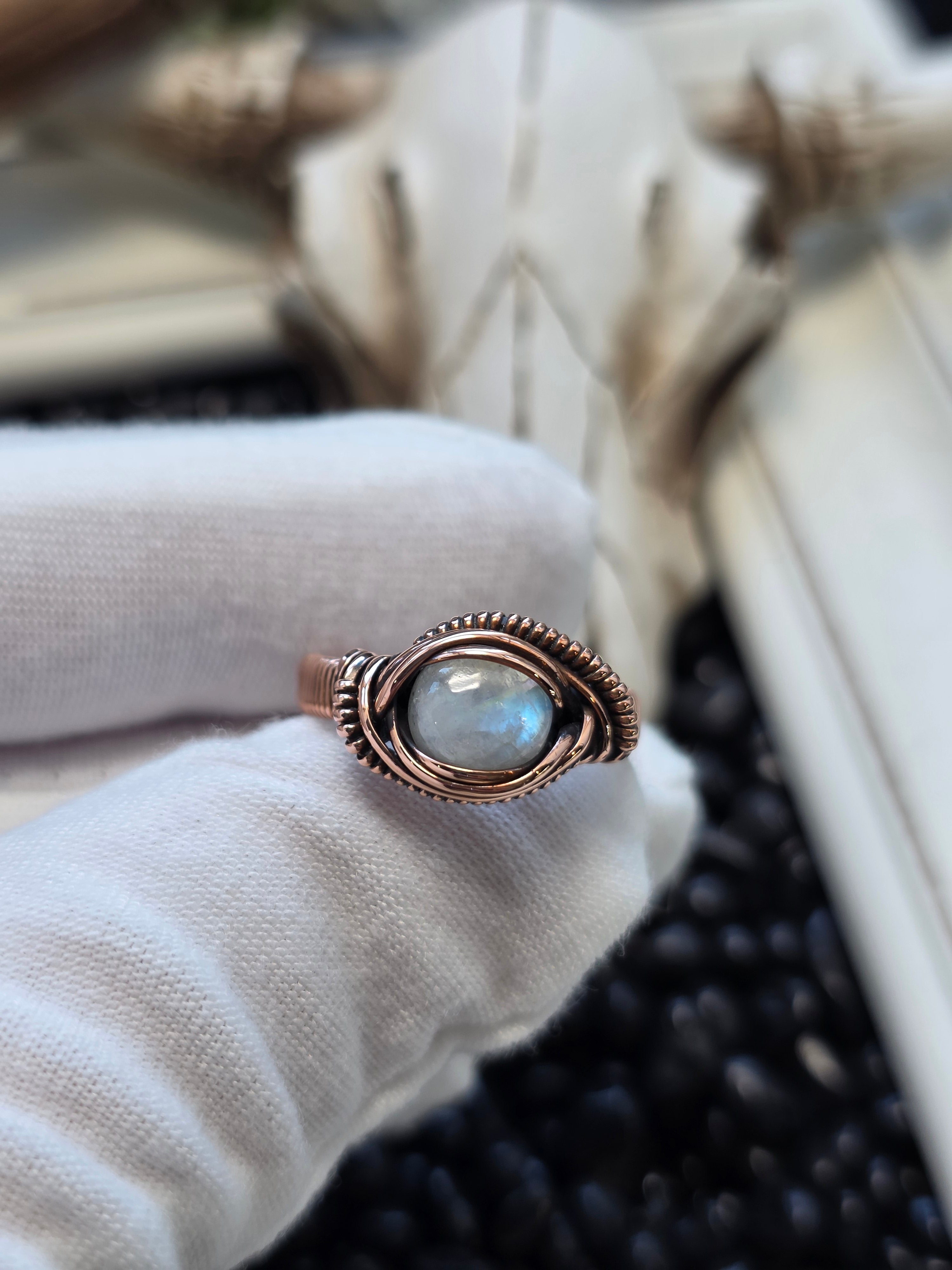 Moonstone Ring