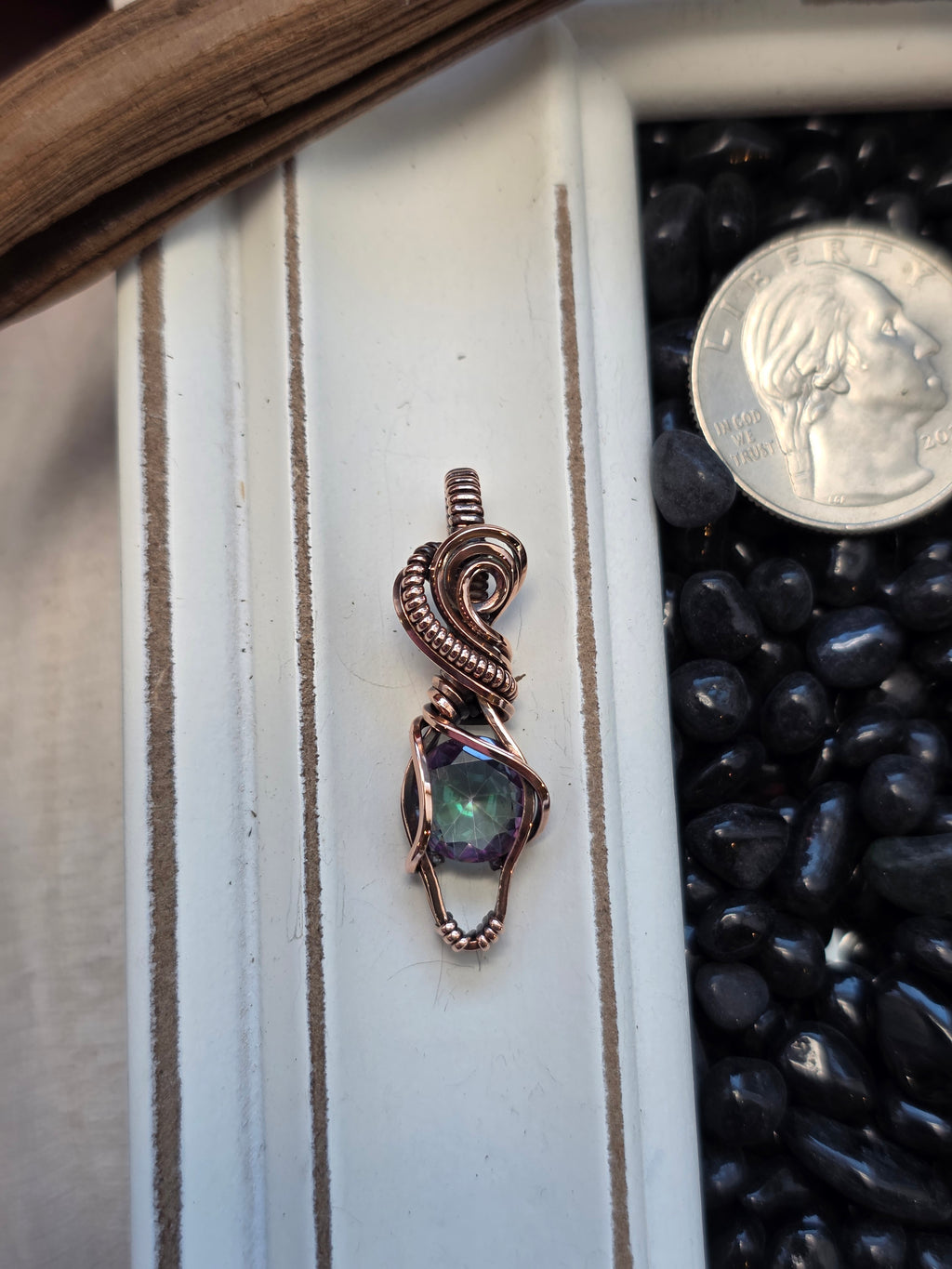Mystic Quartz in Copper