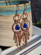 Blue Dangle Earrings
