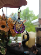 Amethyst Lotus Pendant