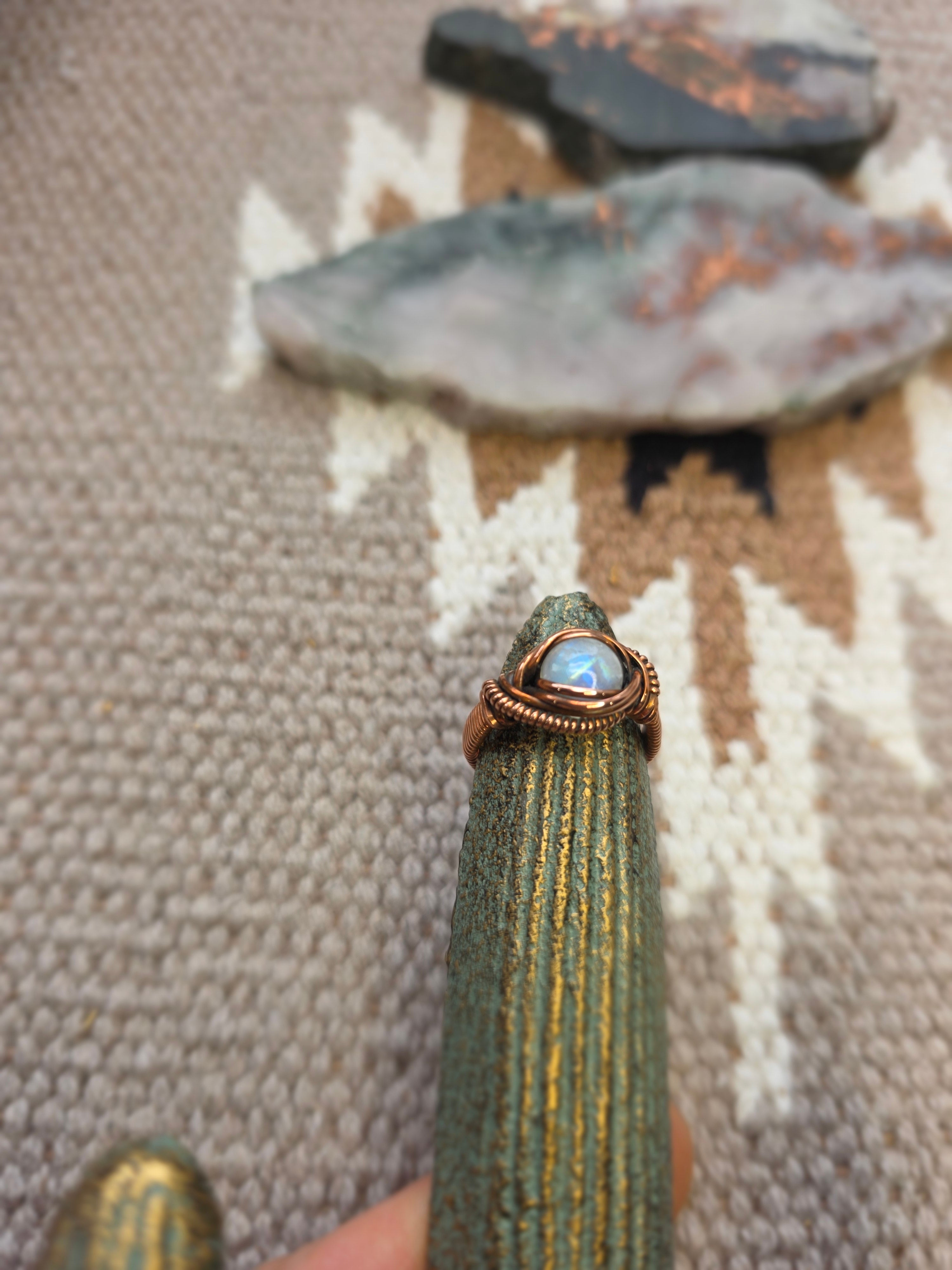 Moonstone Ring