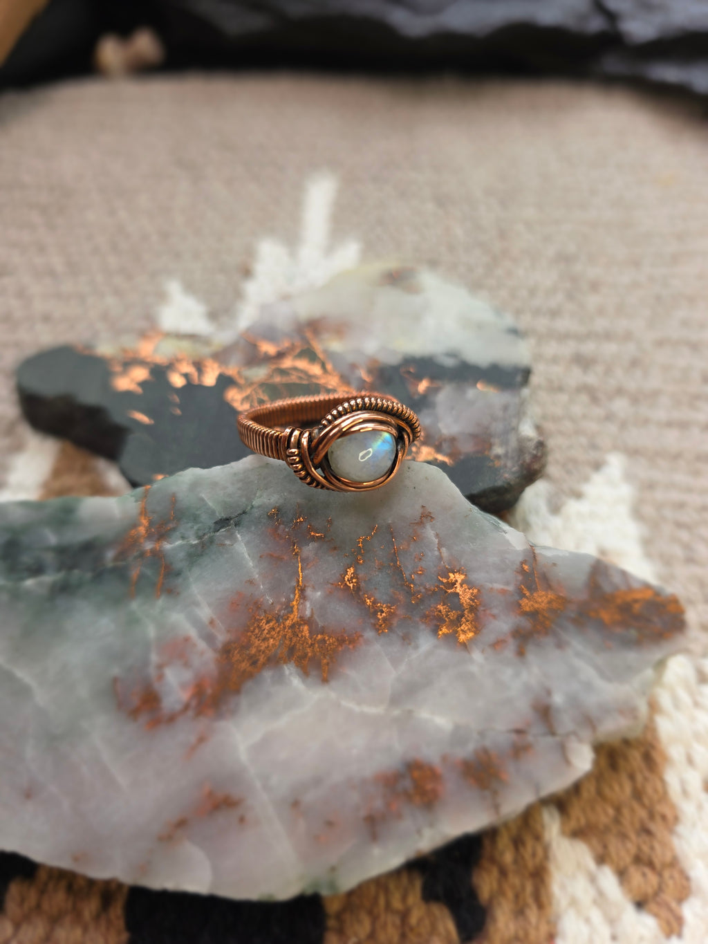 Moonstone Ring