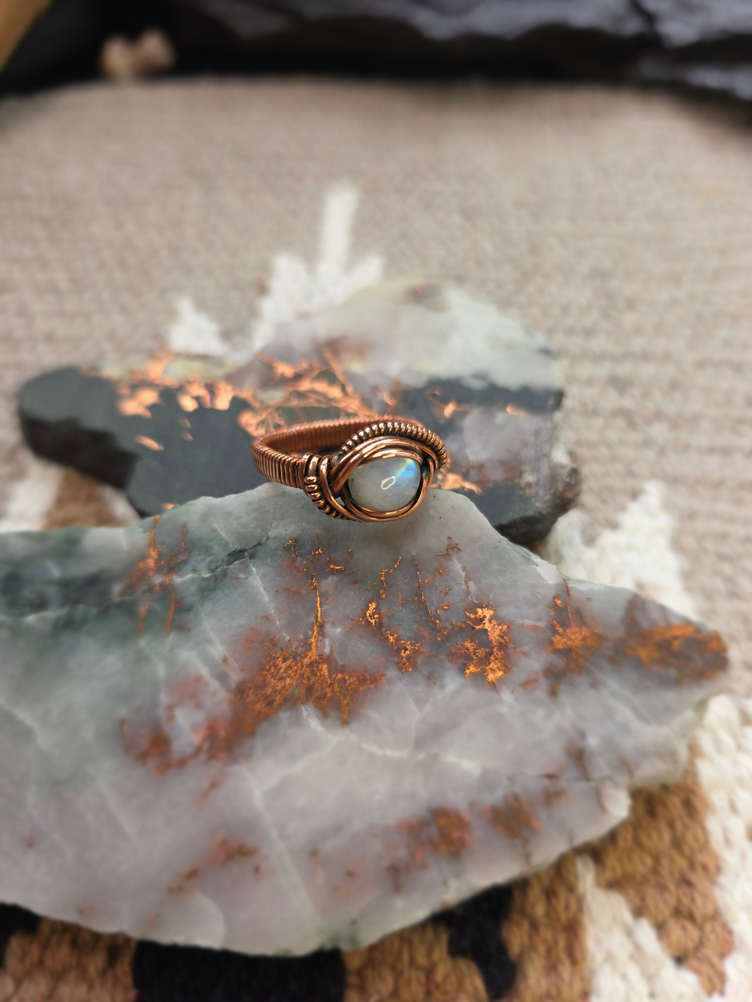 Moonstone Ring