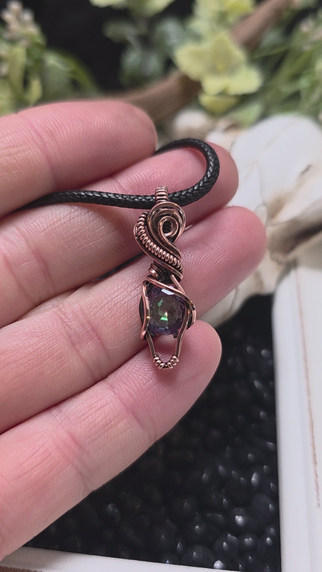 Mystic Quartz in Copper