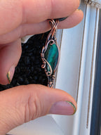 Malachite in Copper