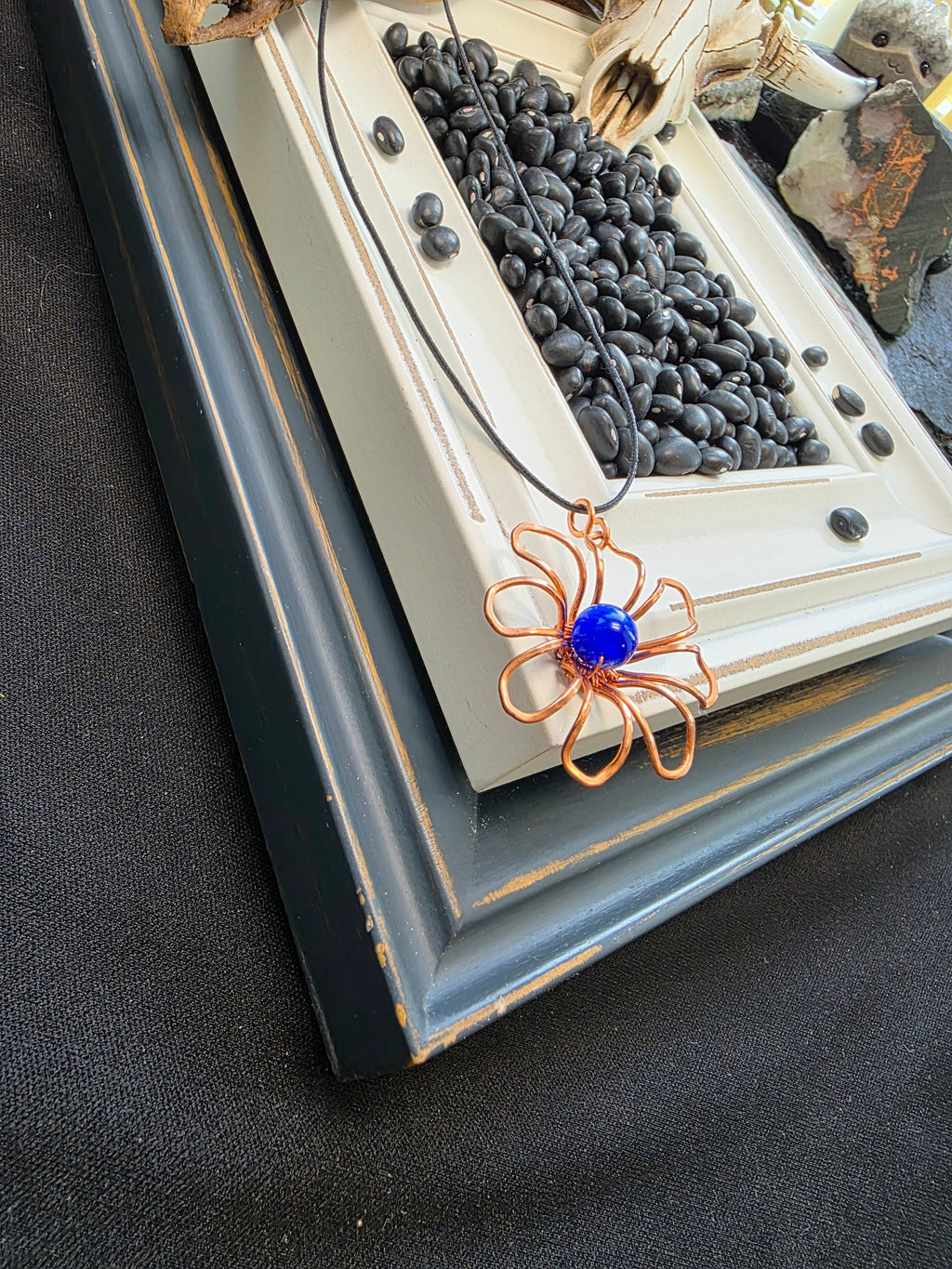 Copper flower