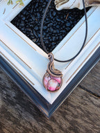 Rose Dhalia Turquoise Pendant - Unique Artisan