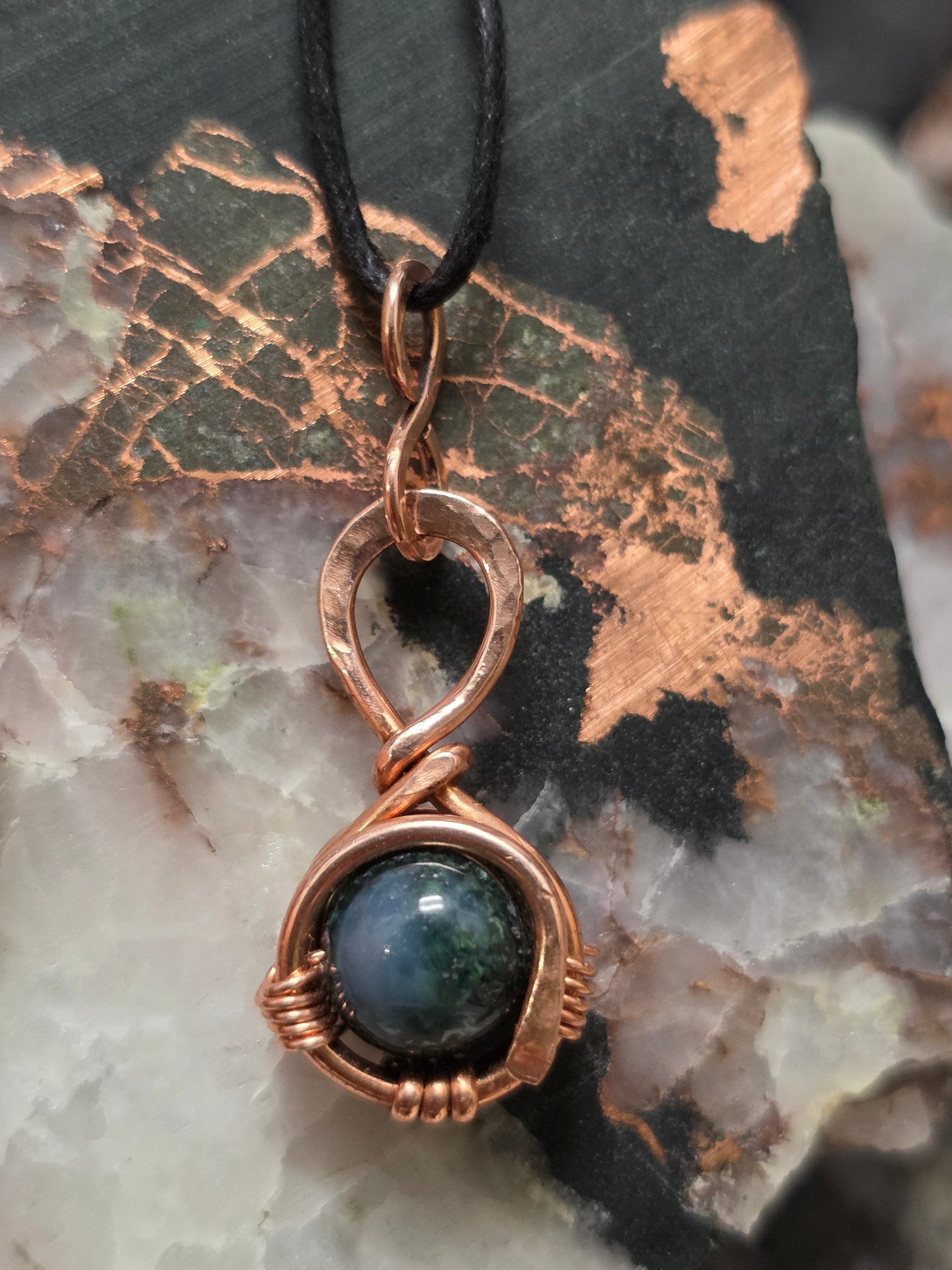 "Orbit" Moss Agate
