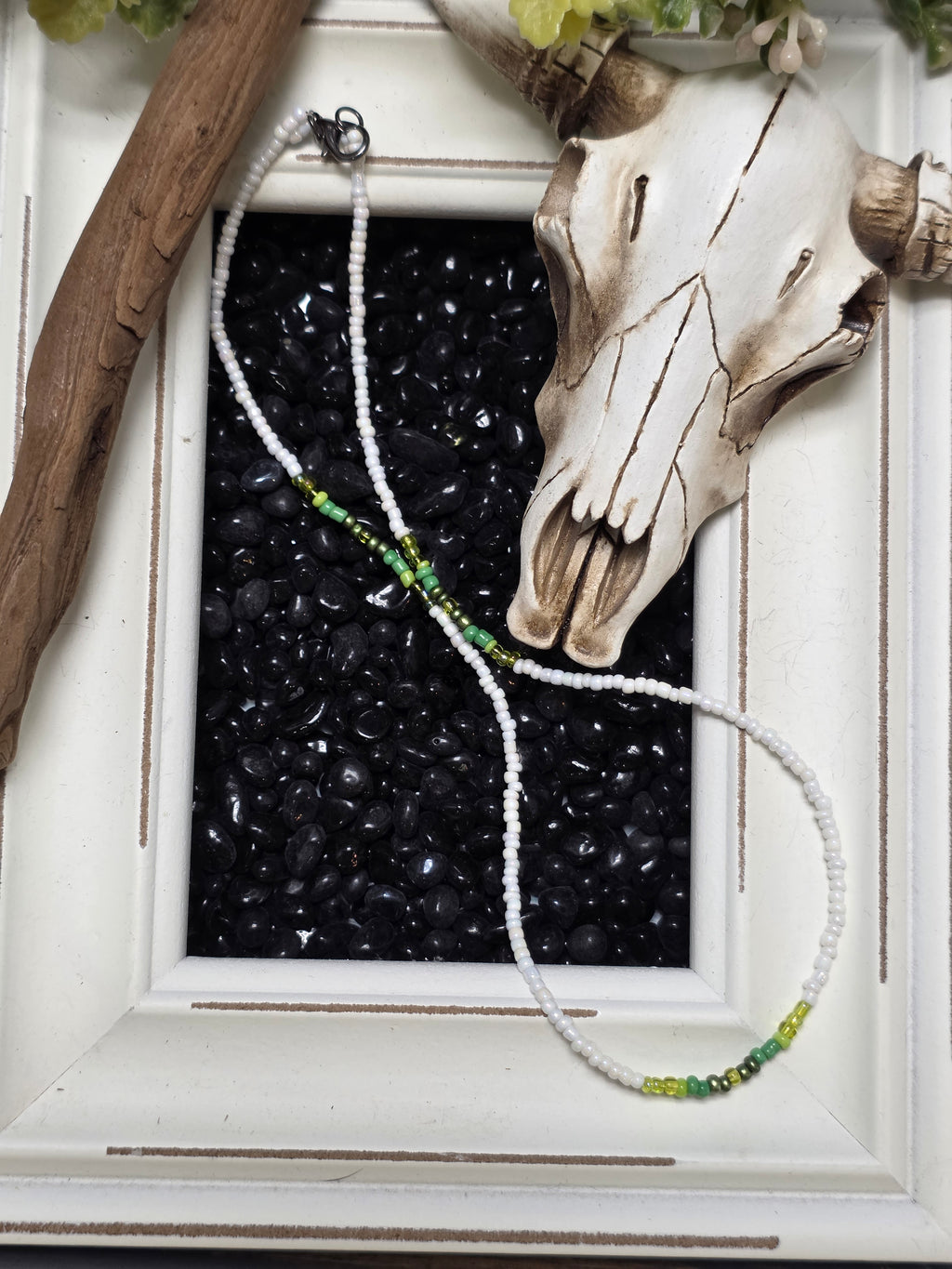 Versatile Seed Bead Necklace & Wrap Bracelet