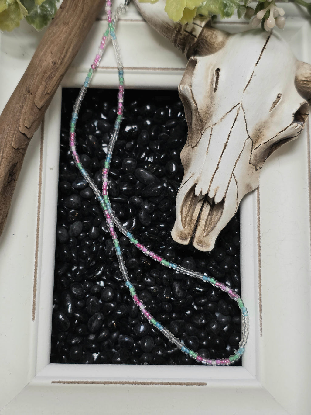 Colorful Seed Bead Necklace - Adventurous Spirit