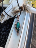 Malachite in Copper