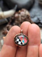 Copper Hat Clip- Onyx-Opal-Cotton Candy Mojave