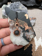 "Orbit" Blue Labradorite Pendant