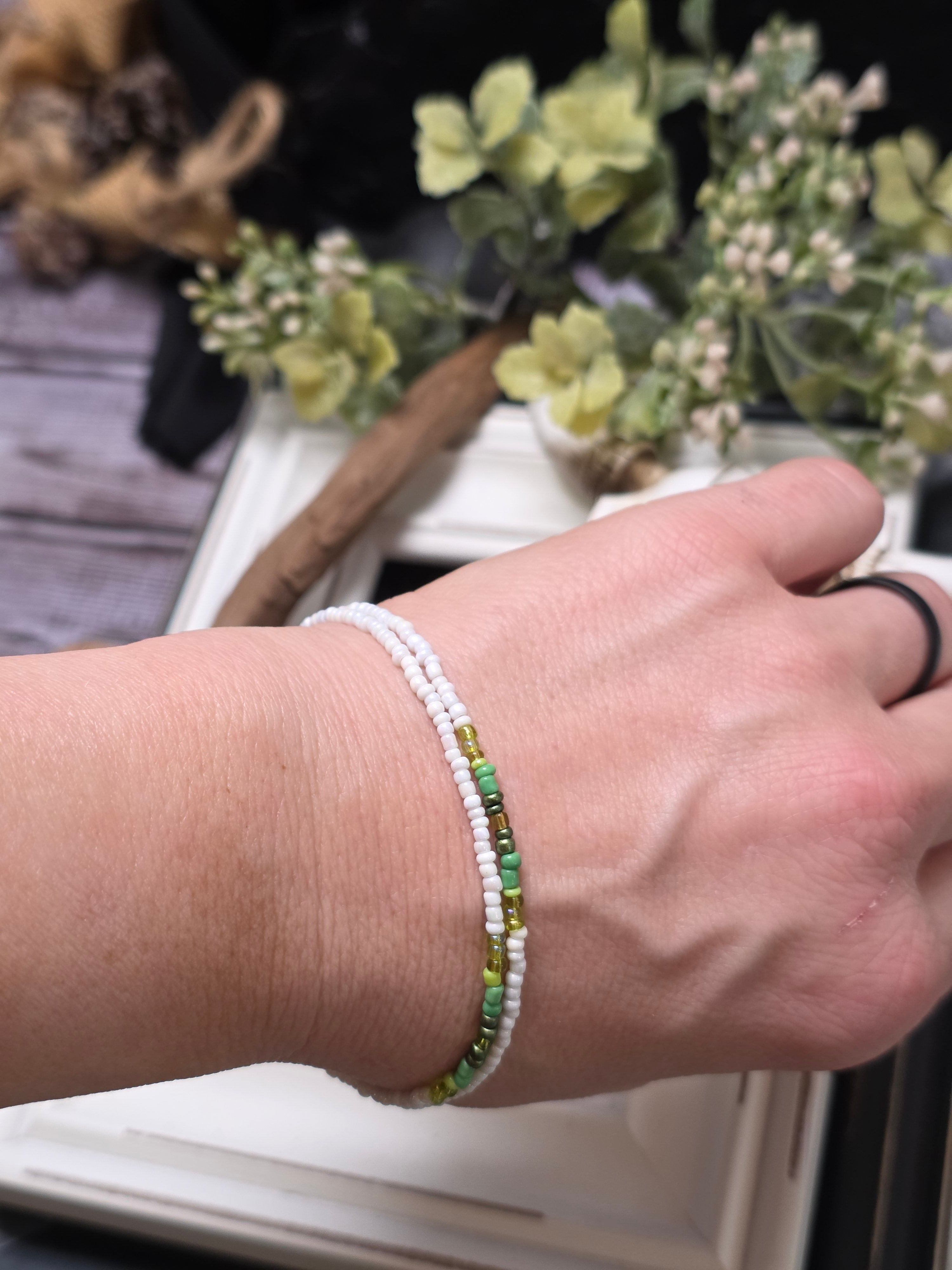 Versatile Seed Bead Necklace & Wrap Bracelet