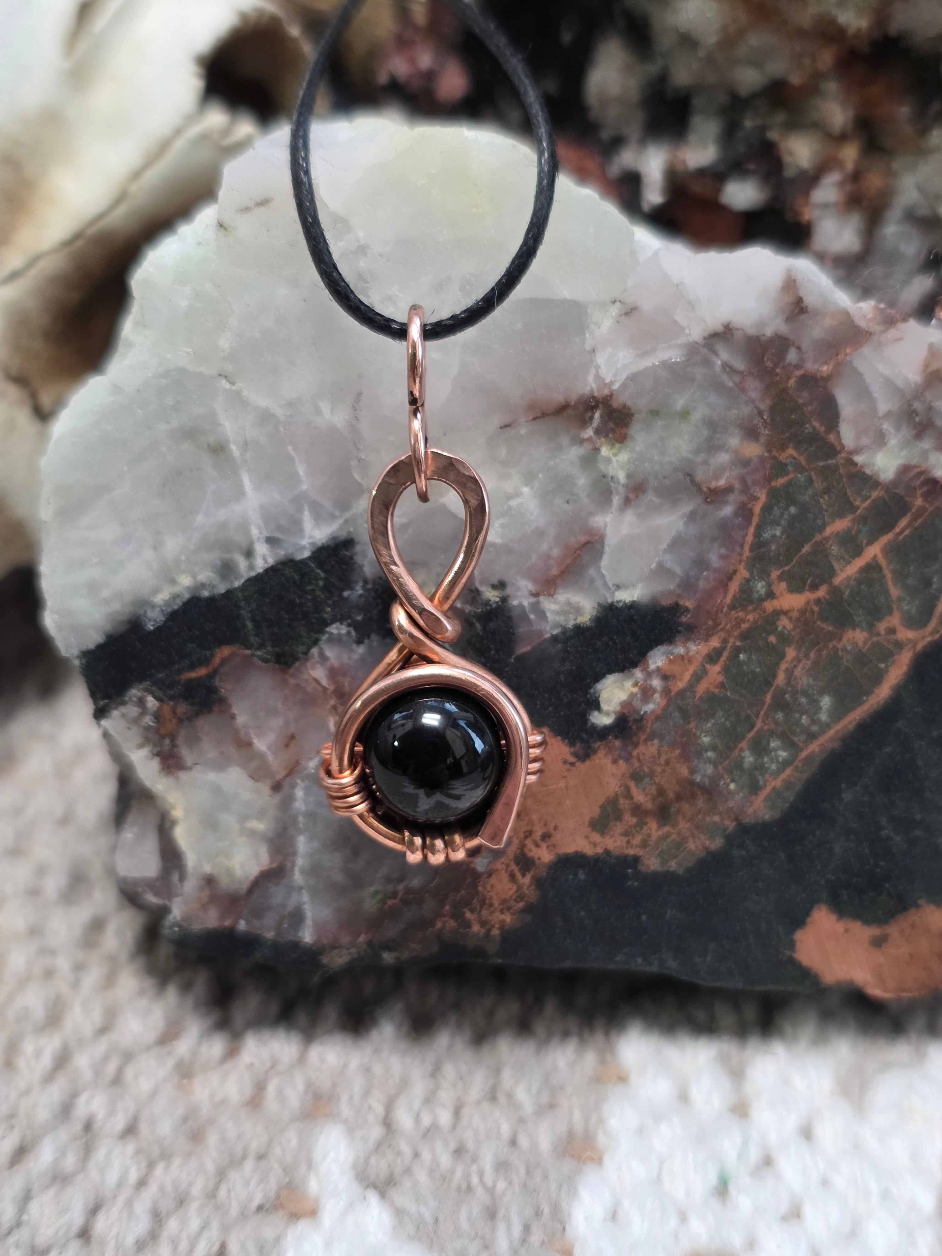"Orbit" Onyx Pendant
