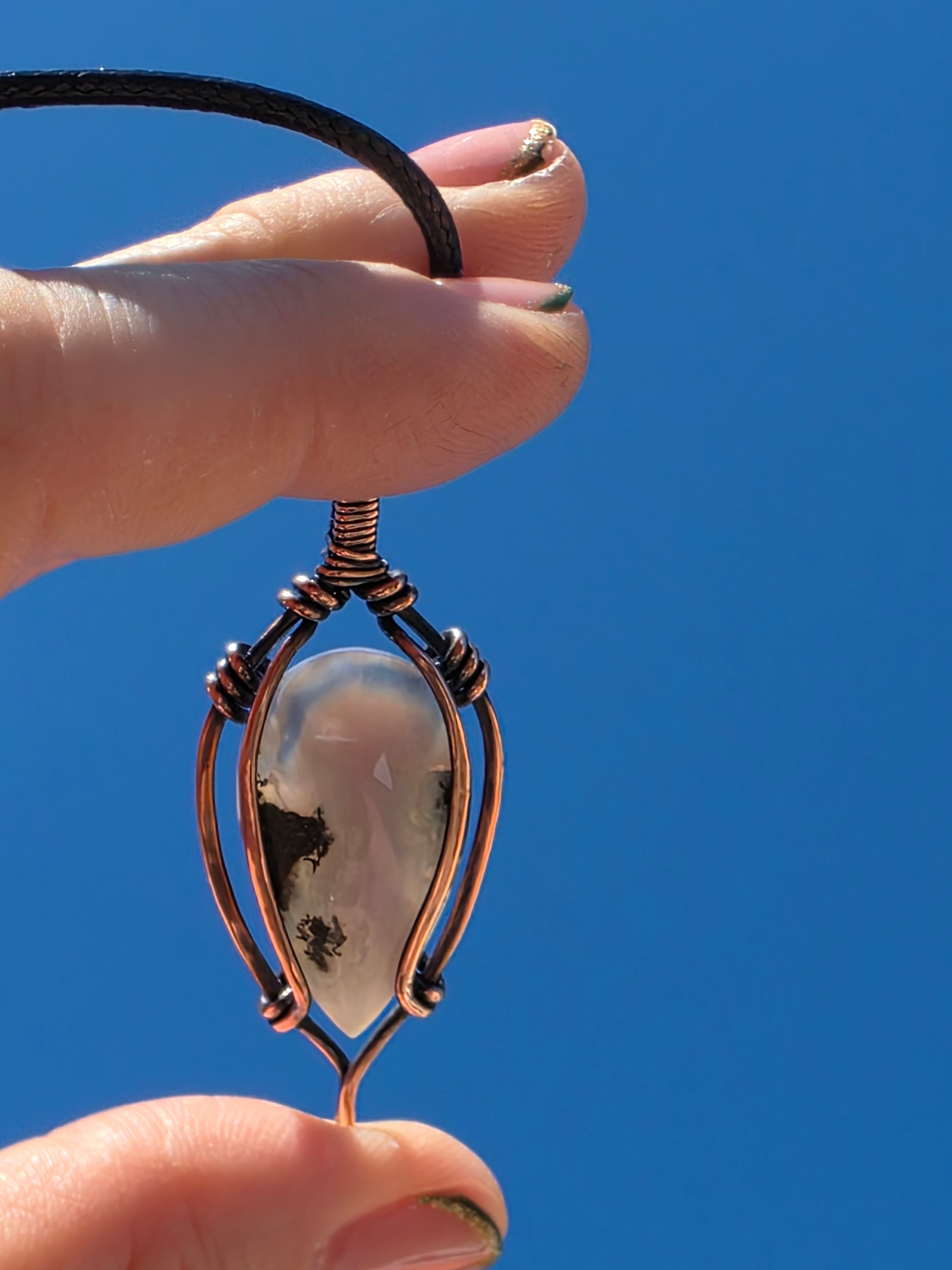 Marcasite Agate in Copper