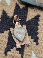 Handmade Copper Turtle| Thompsonite