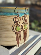 Copper Dangle Earrings