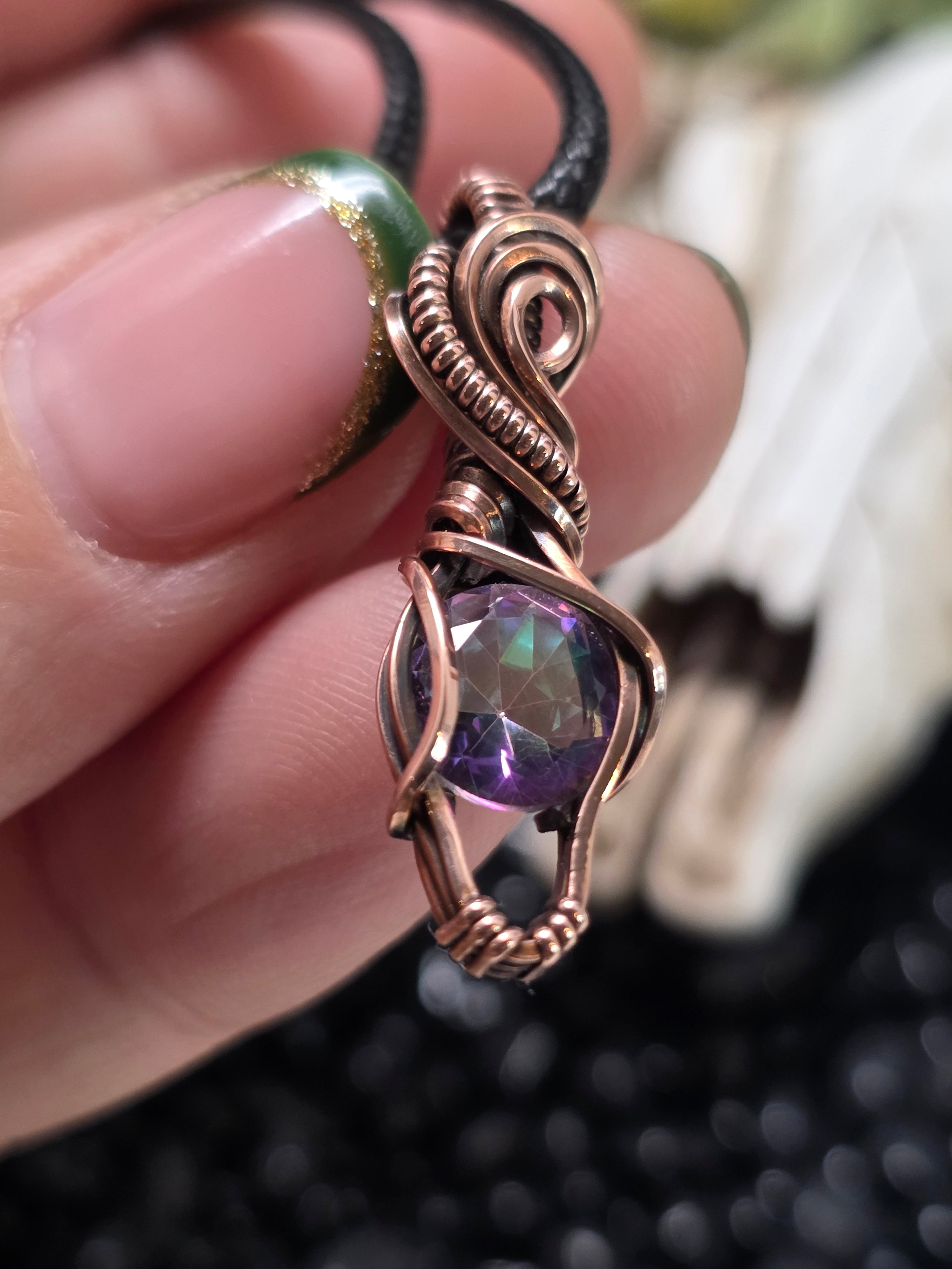 Mystic Quartz in Copper