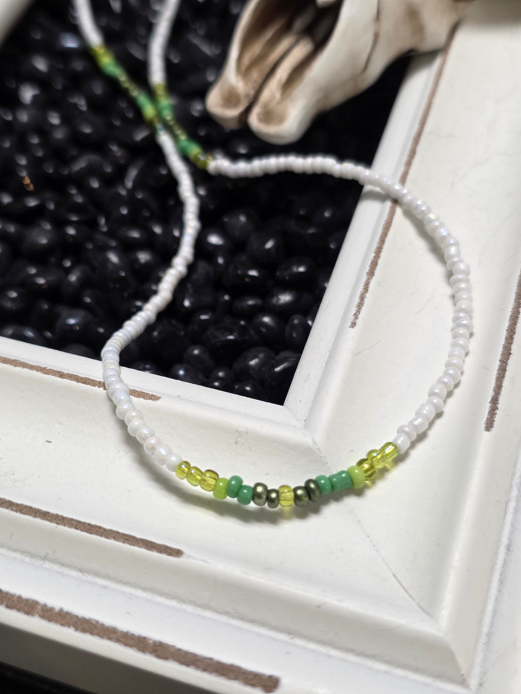 Versatile Seed Bead Necklace & Wrap Bracelet
