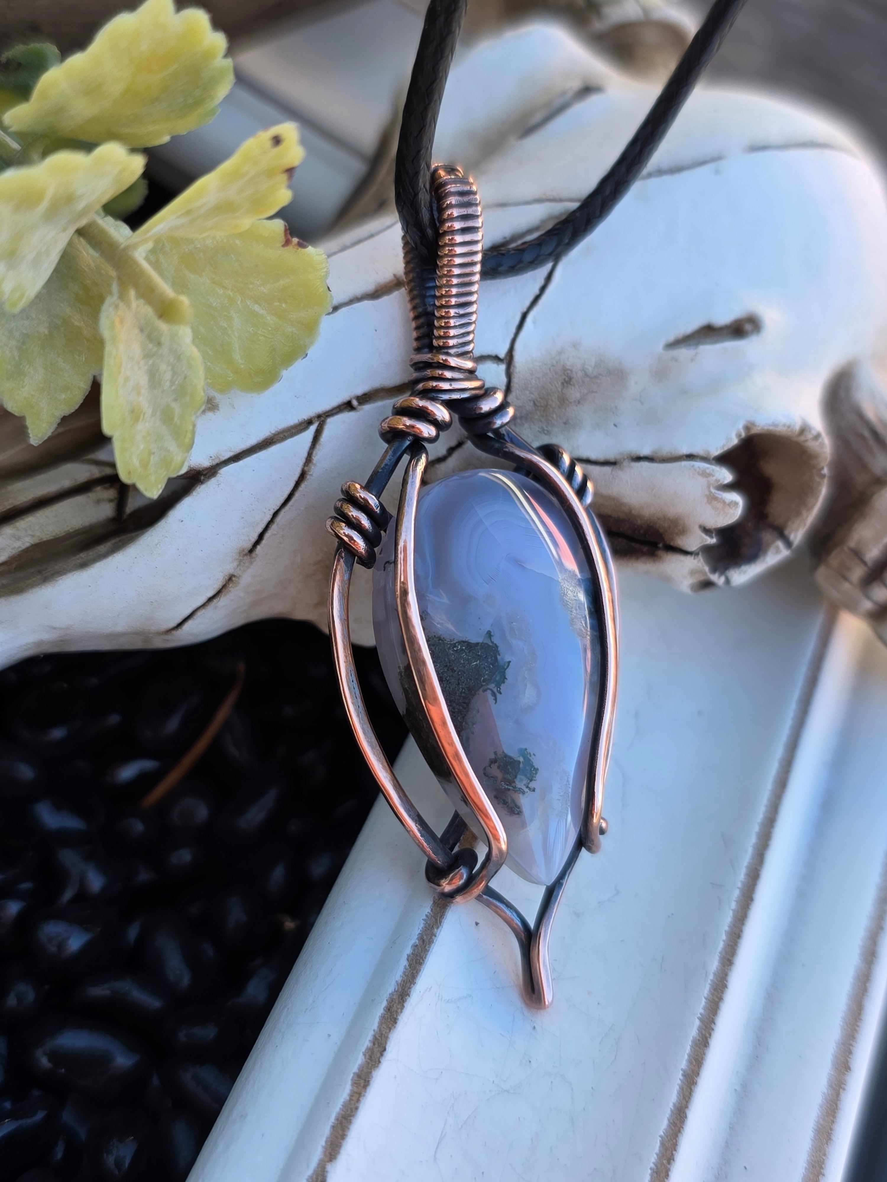 Marcasite Agate in Copper