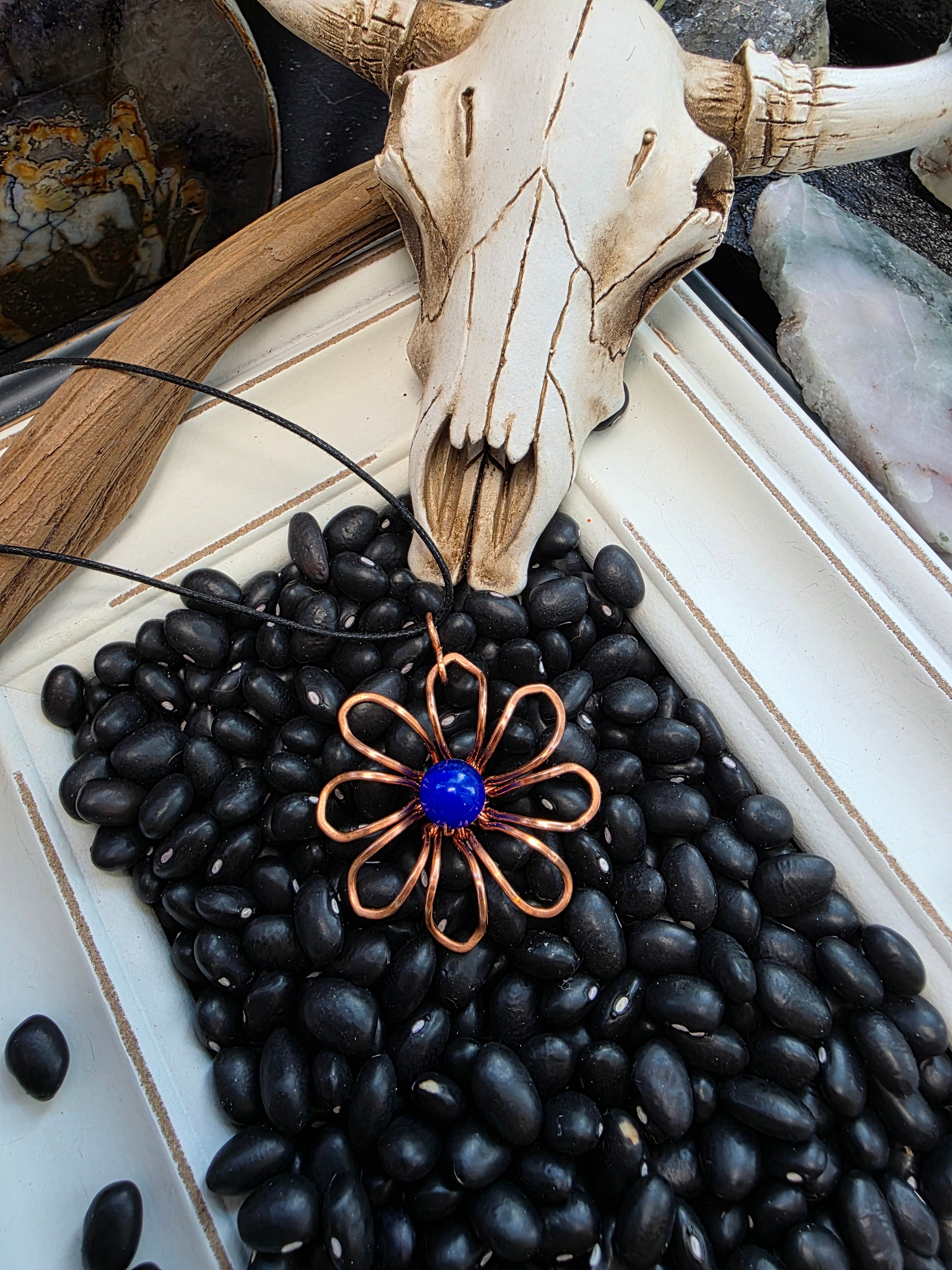 Copper flower