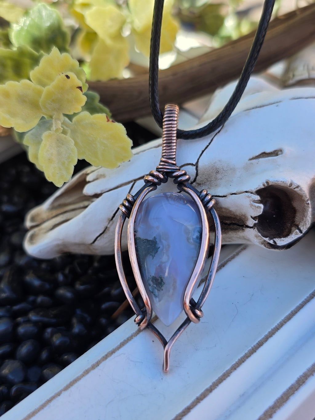 Marcasite Agate in Copper
