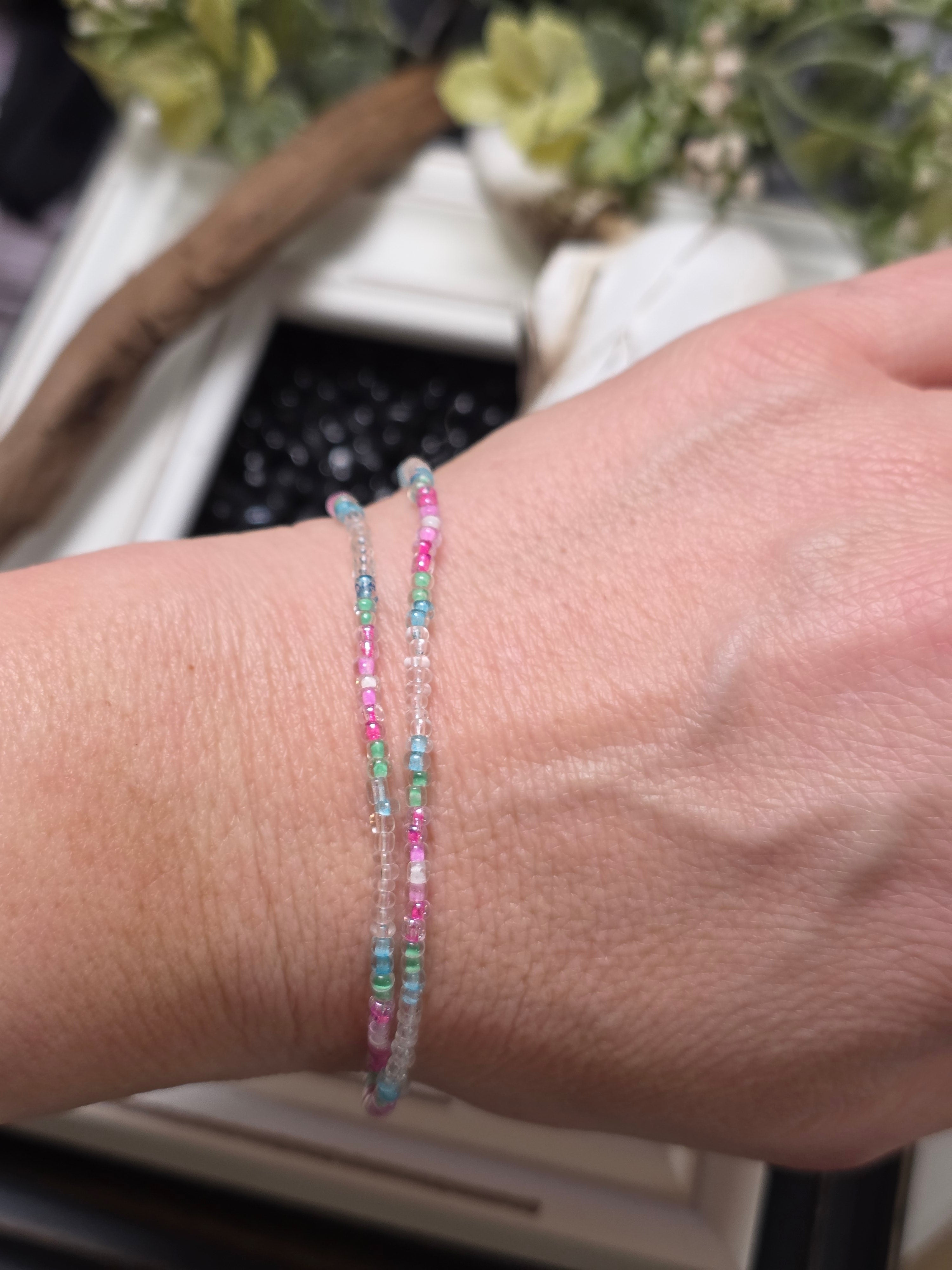Colorful Seed Bead Necklace - Adventurous Spirit