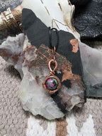 "Orbit" Ruby Zoisite Pendant