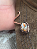 Spiny Oyster Turquoise Hat Clip