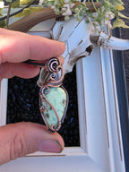 Lemon Chrysoprase in Copper