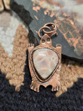 Handmade Copper Turtle| Thompsonite