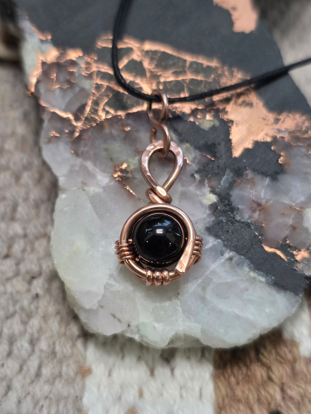 "Orbit" Onyx Pendant