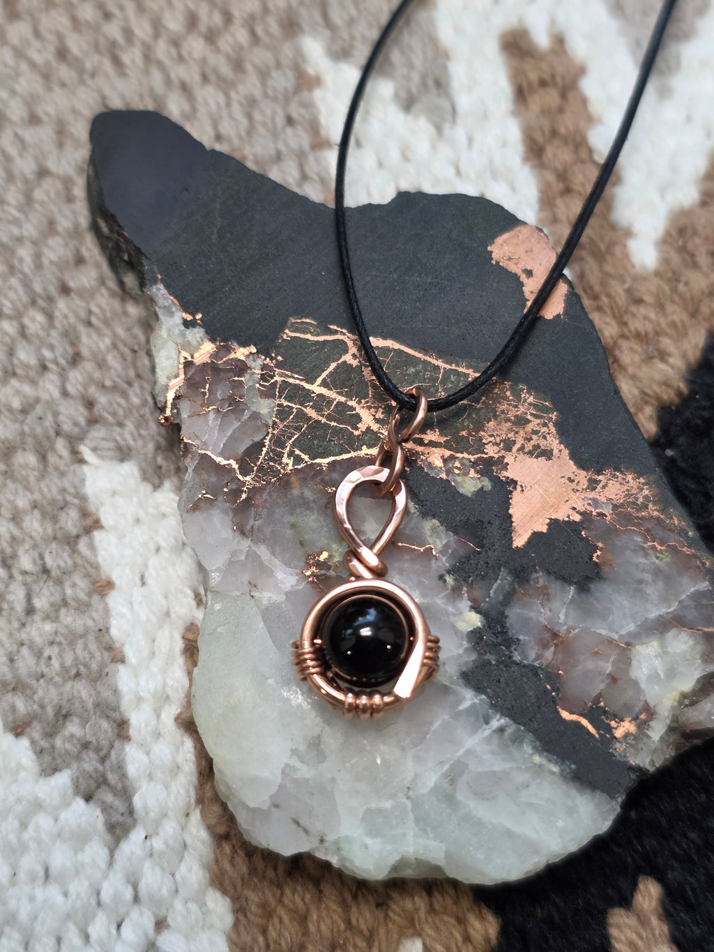"Orbit" Onyx Pendant