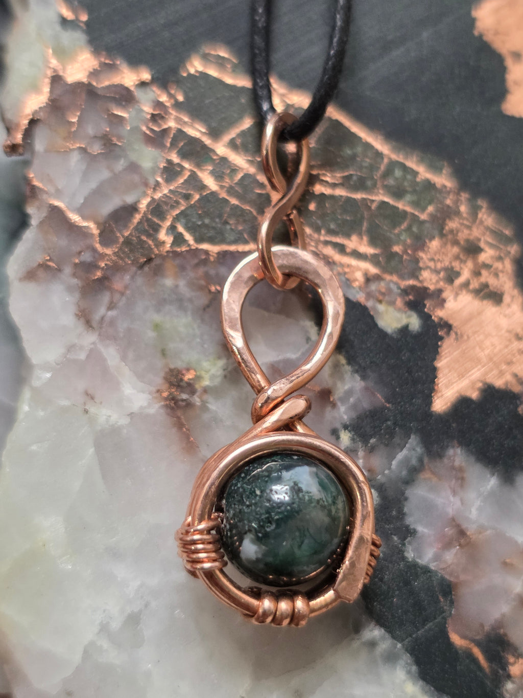 "Orbit" Moss Agate