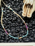 Layering Seed Bead Necklace - Minimalist Elegance