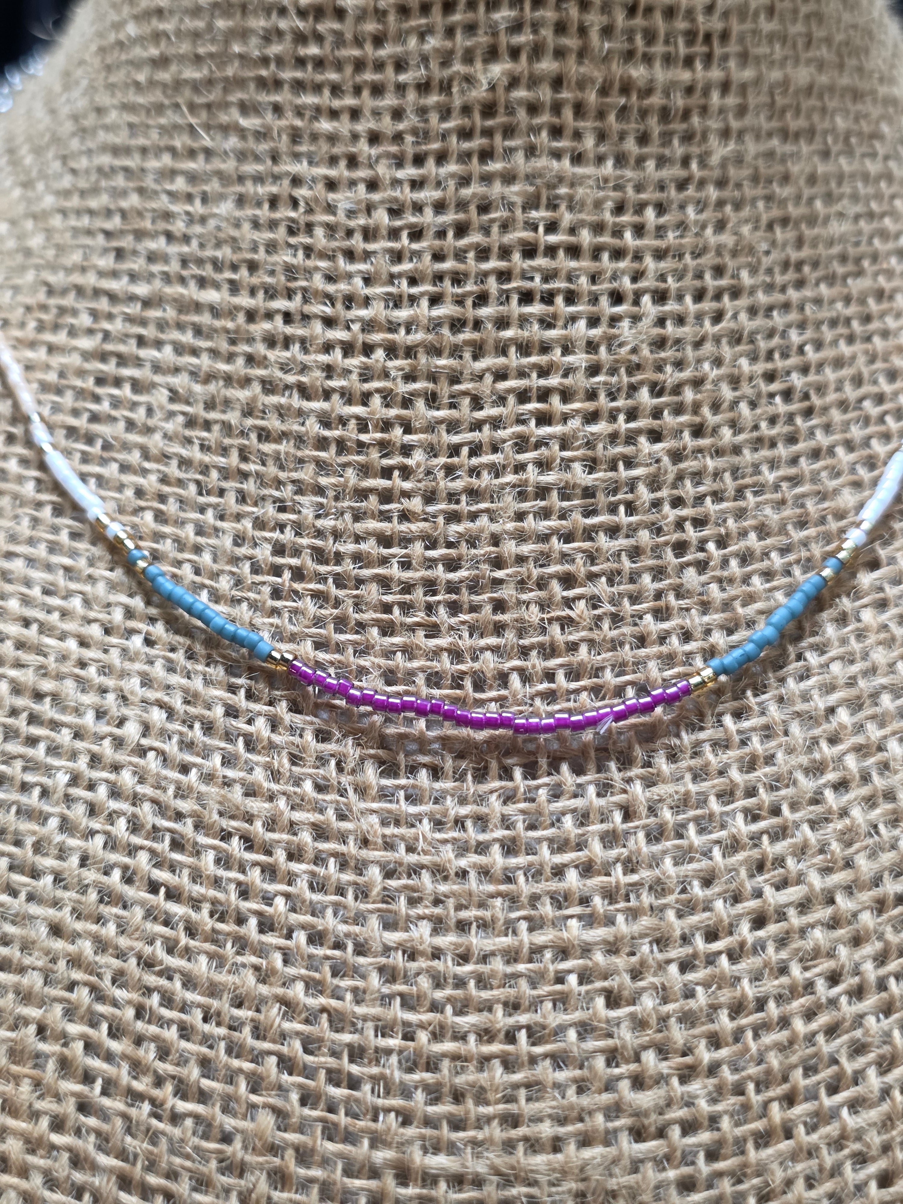 Boho Seed Bead Necklace - Everyday Minimalist