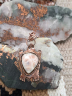 Handmade Copper Turtle| Thompsonite