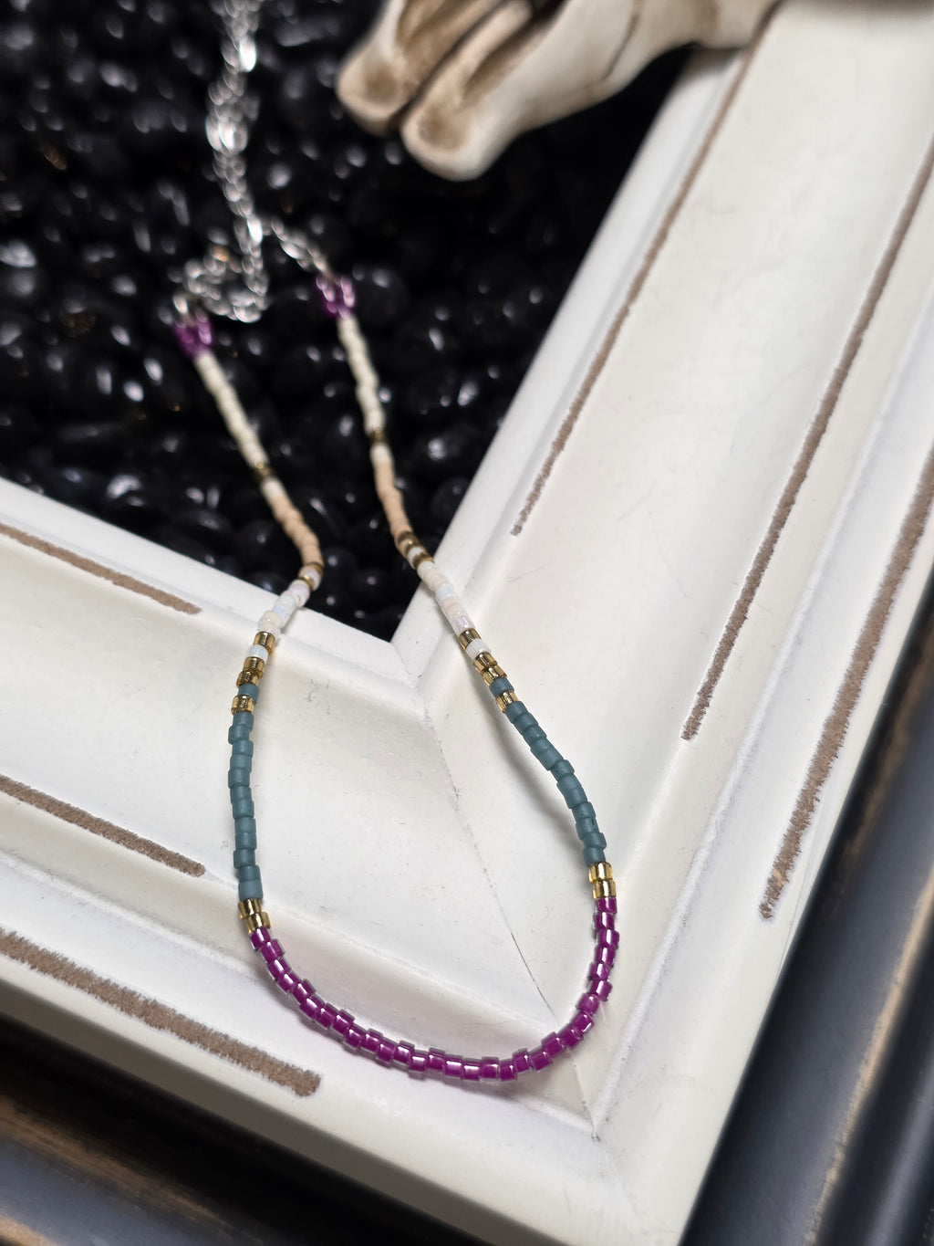 Boho Seed Bead Necklace - Everyday Minimalist