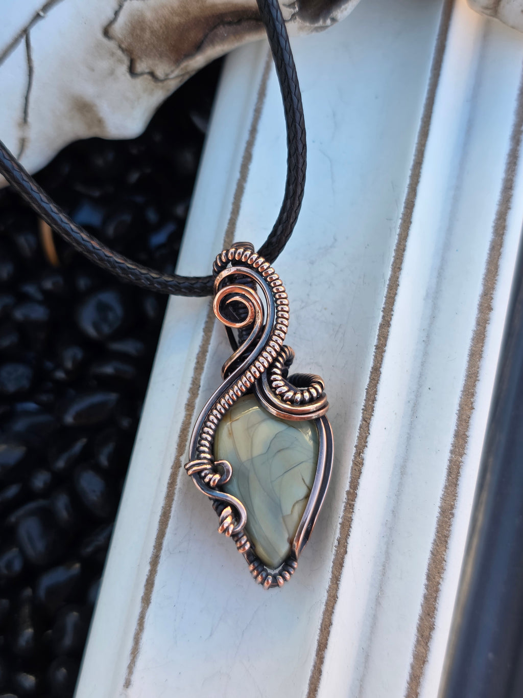 Imperial Jasper in Copper