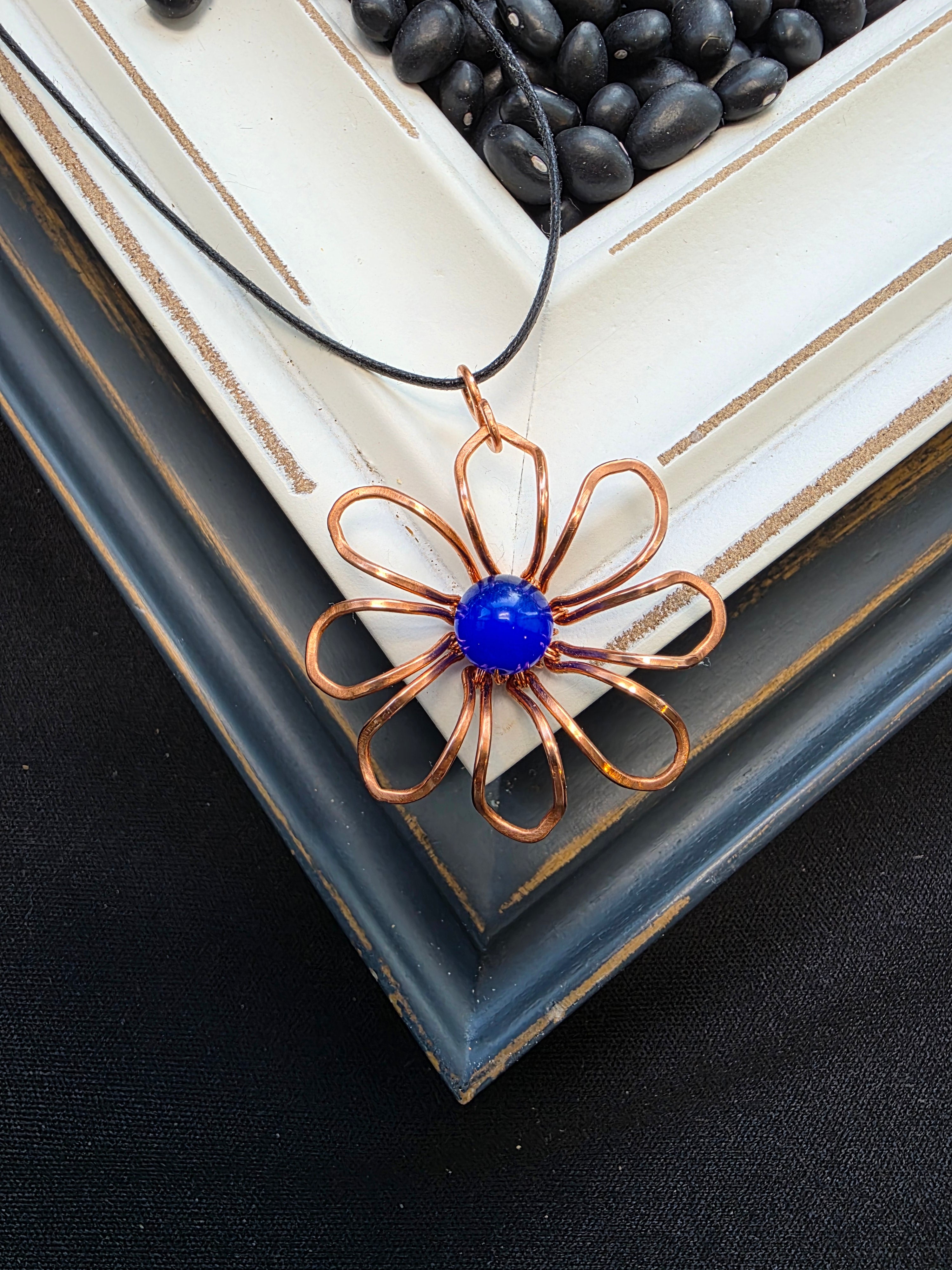 Copper flower