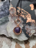 "Orbit" Amethyst Pendant