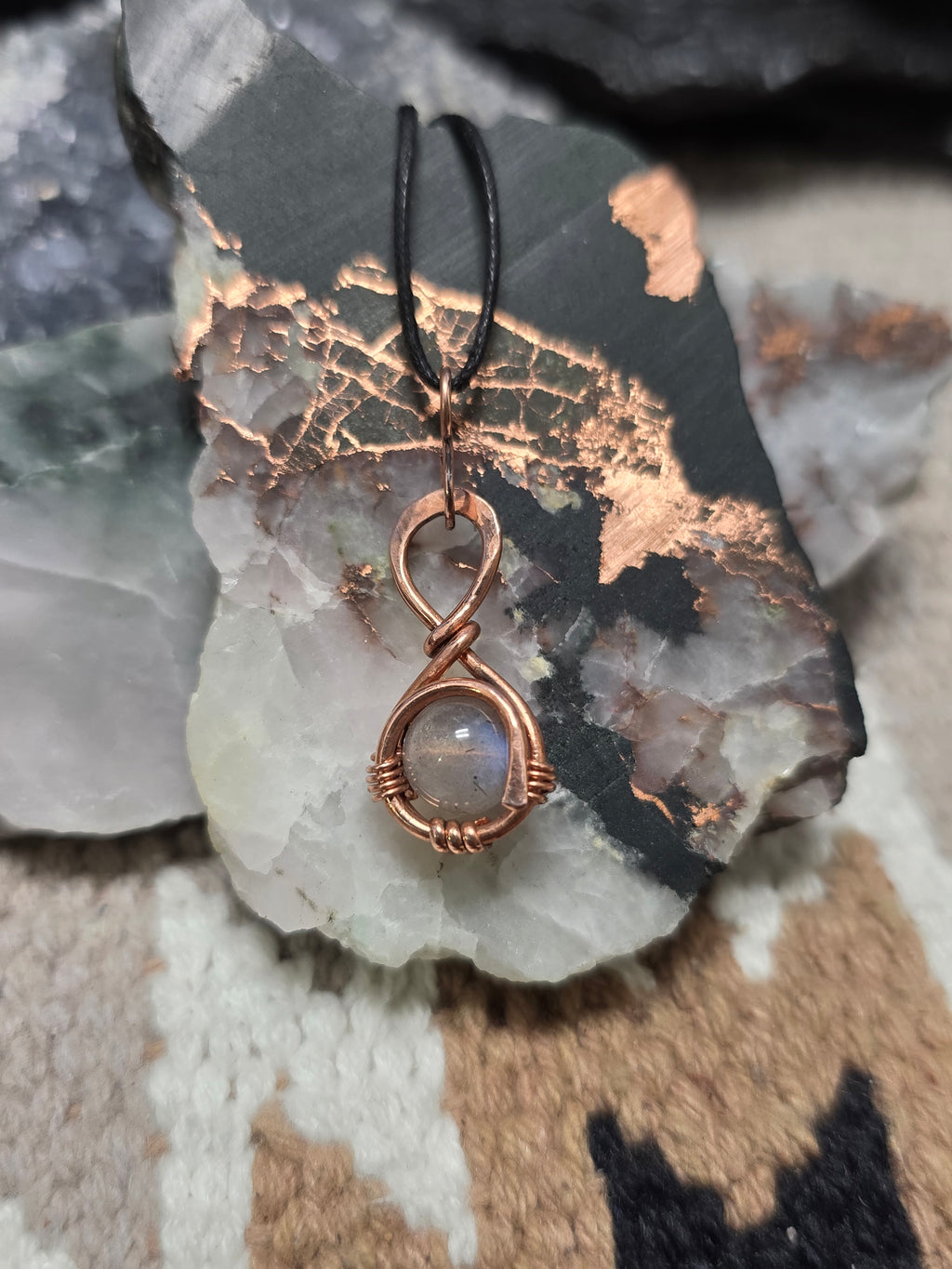 "Orbit" Labradorite Pendant
